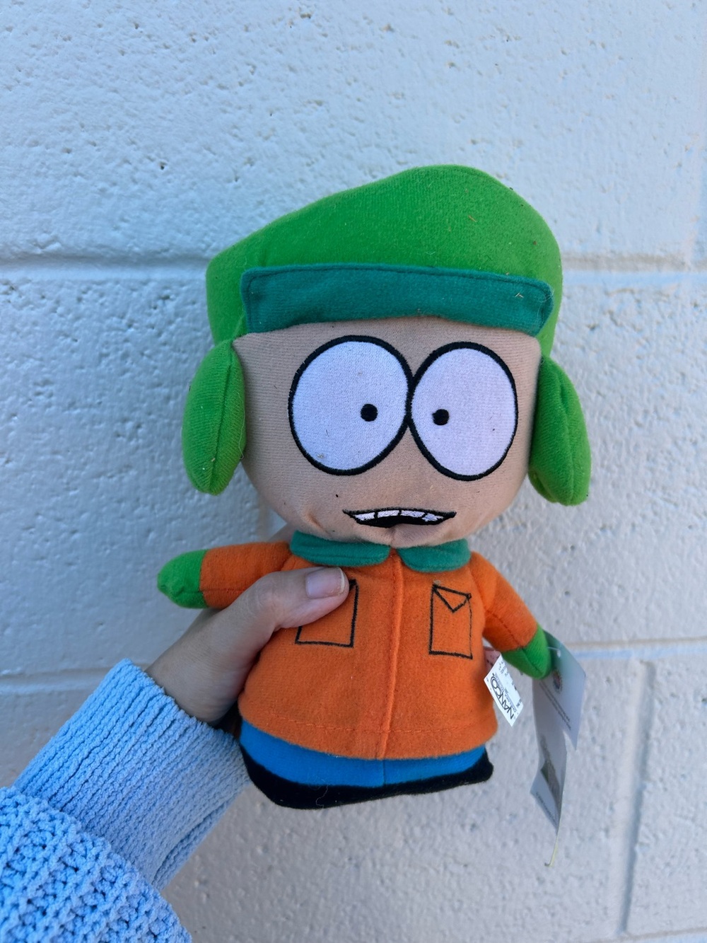 vintage Nanco Kyle Broflovski plush toy from South Park